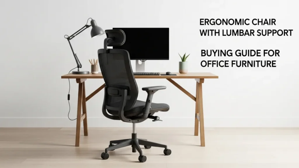 Sedia ergonomica con supporto lombare - Sedia Ergonomica