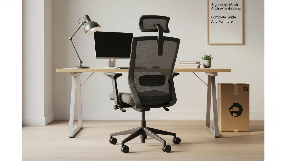 Sedia Ergonomica in Mesh: Comfort e Supporto Perfetto