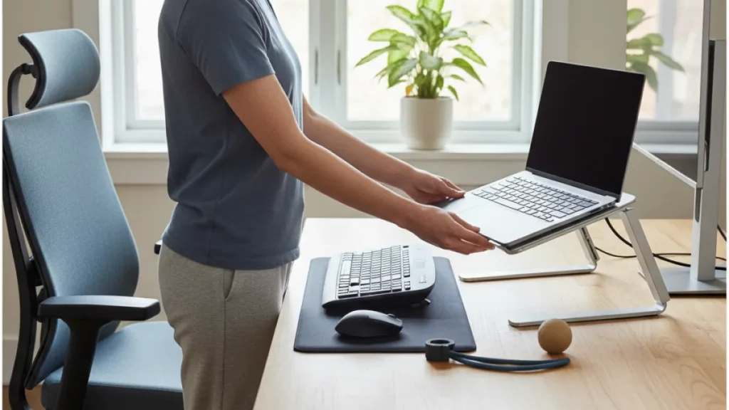 Come evitare dolore alle spalle lavorando al pc - Evitare