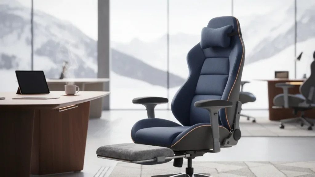 Sedia ergonomica per ambienti freddi o poco riscaldati -
